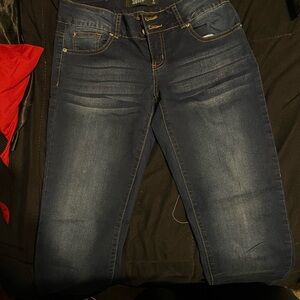 Source Unknown Deep Indigo Skinny Jeans